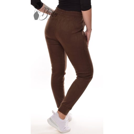 Puha anyagú, bélelt melegítő nadrág M-4XL