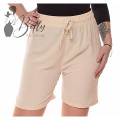 Egyszínű, gyűrt anyagú rövidnadrág M, L, XL, 2XL