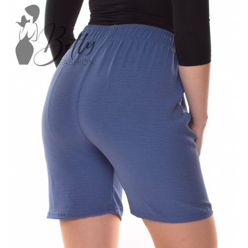 Egyszínű, gyűrt anyagú rövidnadrág M, L, XL, 2XL