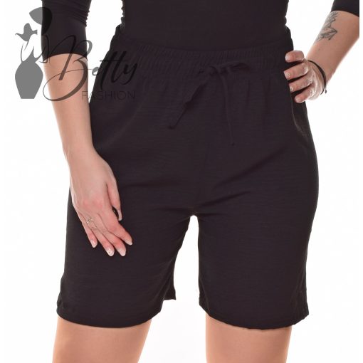 Egyszínű, gyűrt anyagú rövidnadrág M, L, XL, 2XL