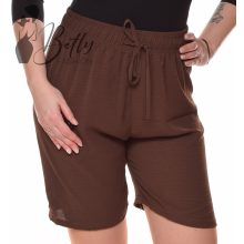 Egyszínű, gyűrt anyagú rövidnadrág M, L, XL, 2XL