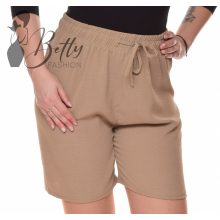Egyszínű, gyűrt anyagú rövidnadrág M, L, XL, 2XL