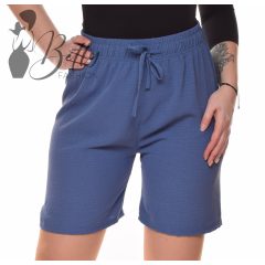 Egyszínű, gyűrt anyagú rövidnadrág M, L, XL, 2XL