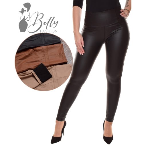 Széles gumis derekú, műbőr nadrág S/M, M/L, XL/2XL