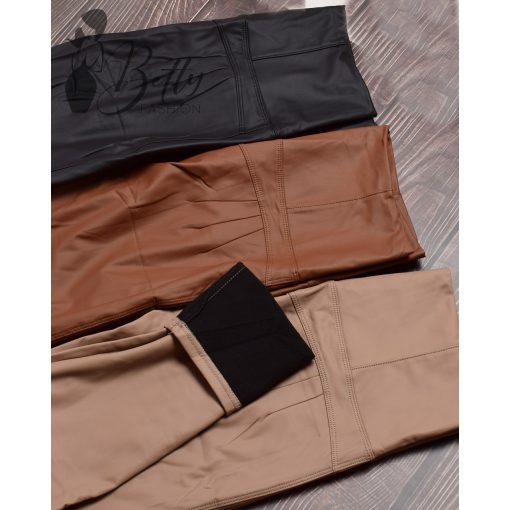 Széles gumis derekú, műbőr nadrág S/M, M/L, XL/2XL