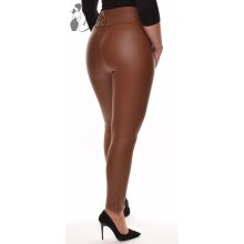 Derekán cipzáros, díszvarrásos, műbőr nadrág S/M, M/L, XL/2XL