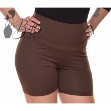 Egyszínű, gumis derekú rövidnadrág S/M, L/XL
