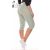Bordázott anyagú legging/térdnadrág S/M, L/XL