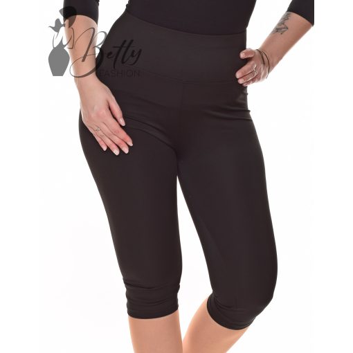 Egyszínű, gumis derekú legging/térdnadrág S/M, L/XL