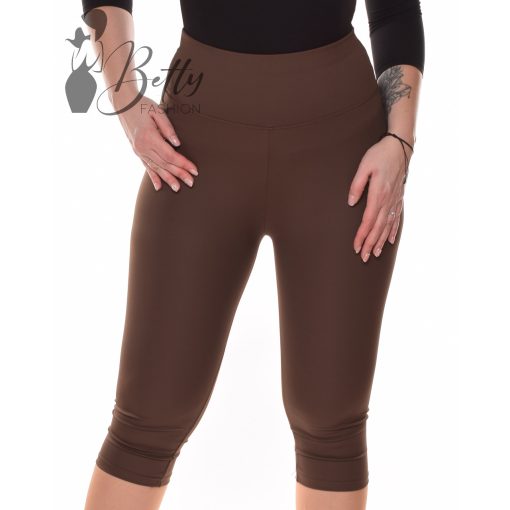 Egyszínű, gumis derekú legging/térdnadrág S/M, L/XL
