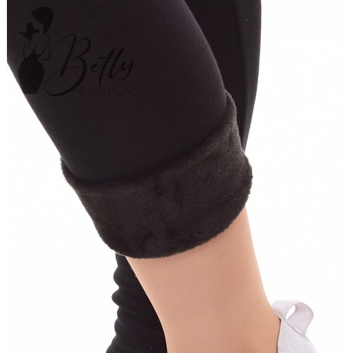 Szőrme bélelt legging M/L, XL/XXL