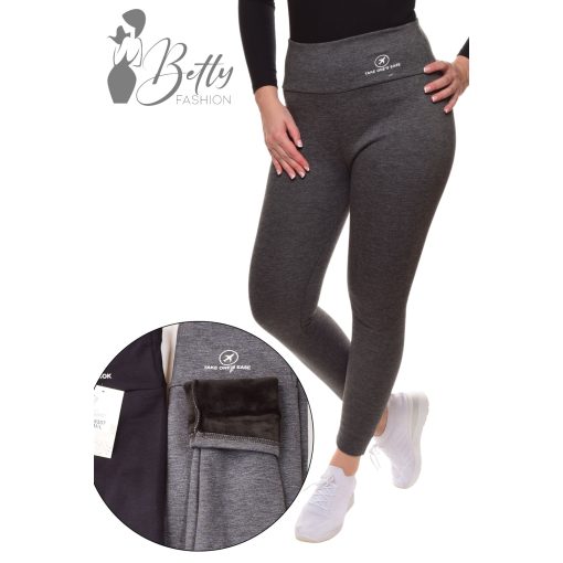 Szőrme bélelt legging M/L, XL/XXL