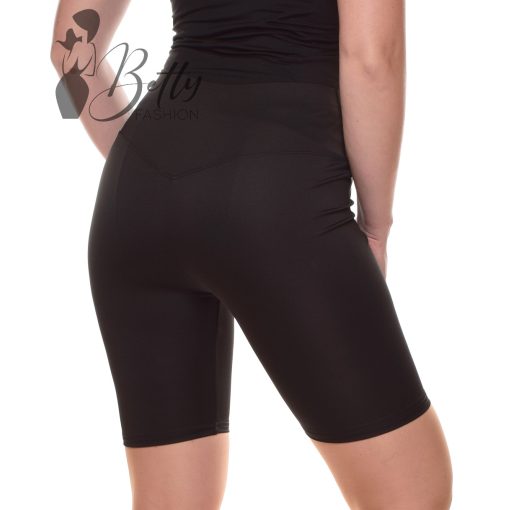 Selymes anyagú, gumis derekú rövidnadrág S/M, L/XL