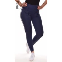 Oldalt dupla csíkos, sztreccses legging S/M, L/XL