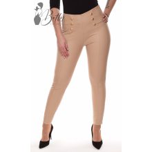 Díszvarrásos és gombdíszes műbőr nadrág S/M, M/L, XL/2XL