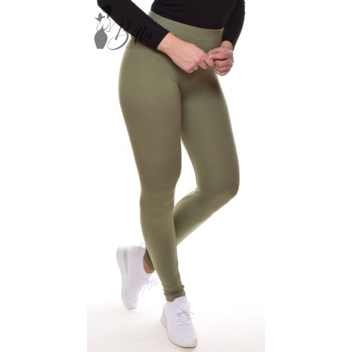 Egyszínű, sztreccses legging S/M, L/XL