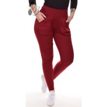 Deréknál rakott, zsebes nadrág M-6XL