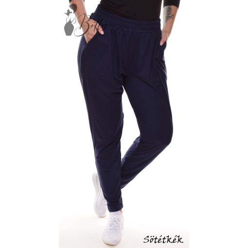 Két oldalon zsebes, gumis derekú nadrág 3XL/4XL, 5XL/6XL