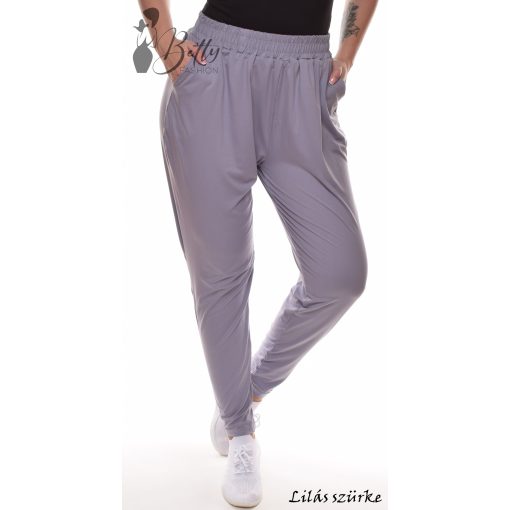 Két oldalon zsebes, gumis derekú nadrág 3XL/4XL, 5XL/6XL