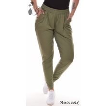 Két oldalon zsebes, gumis derekú nadrág 3XL/4XL, 5XL/6XL