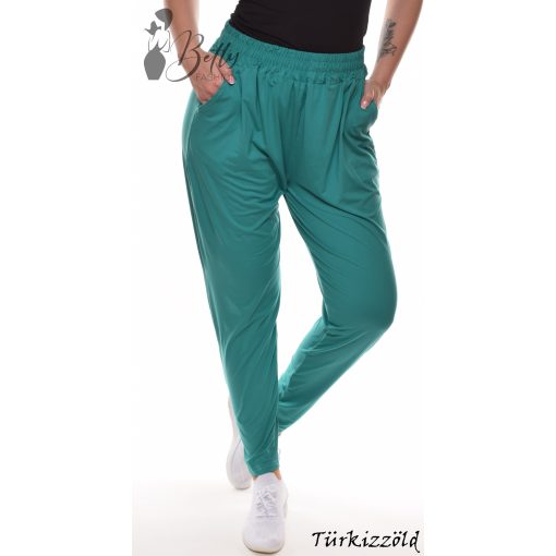 Két oldalon zsebes, gumis derekú nadrág 3XL/4XL, 5XL/6XL