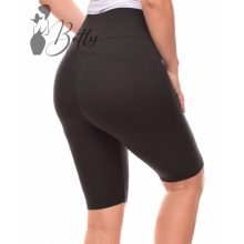 Egyszínű, gumis derekú legging/térdnadrág S/M, L/XL