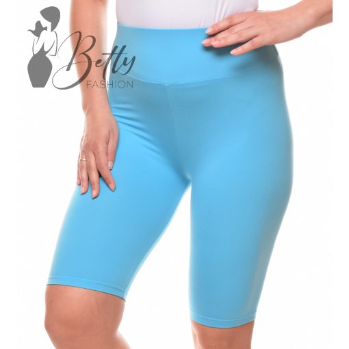 Egyszínű, gumis derekú legging/térdnadrág S/M, L/XL