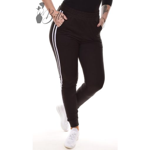 Oldalt csíkos melegítő nadrág S/M, L/XL