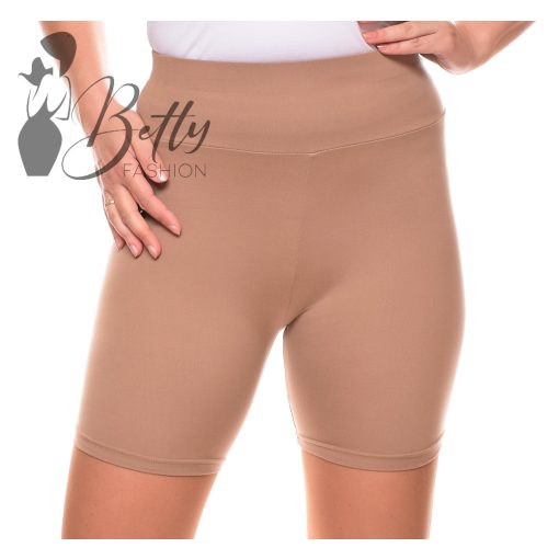 Egyszínű, gumis derekú legging/rövidnadrág S/M, L/XL