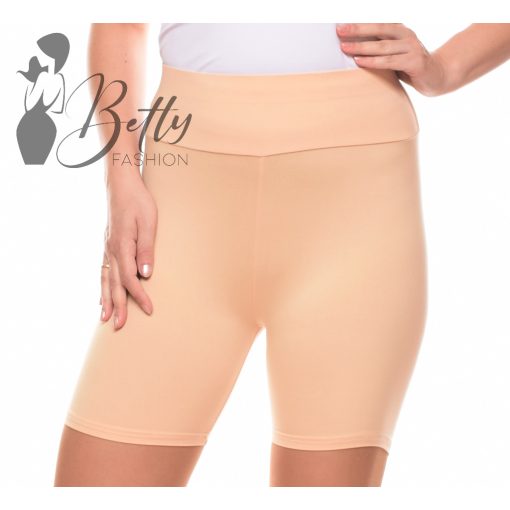 Egyszínű, gumis derekú legging/rövidnadrág S/M, L/XL