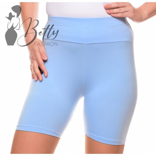 Egyszínű, gumis derekú legging/rövidnadrág S/M, L/XL