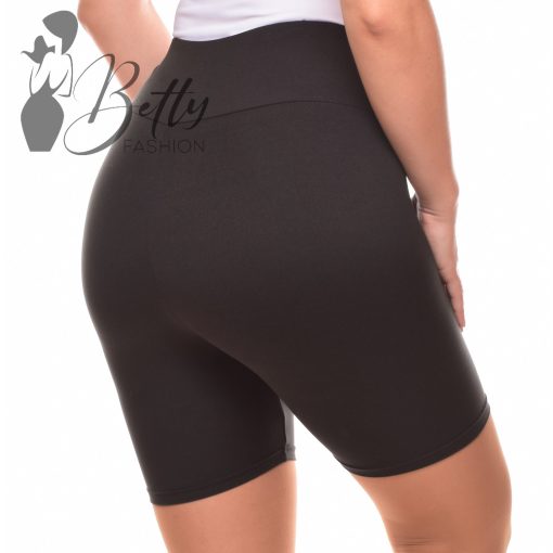 Egyszínű, gumis derekú legging/rövidnadrág S/M, L/XL