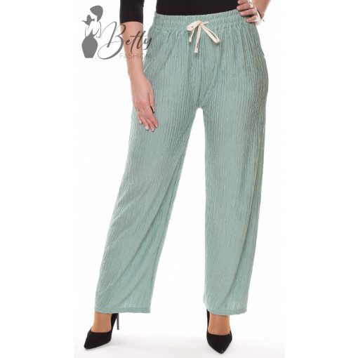 Strasszköves, bő szárú, lenge nadrág M/L, XL/XXL