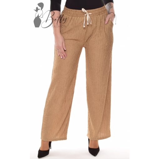 Strasszköves, bő szárú, lenge nadrág M/L, XL/XXL