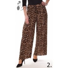 Leopárd mintás, bő szárú, lenge nadrág L-6XL