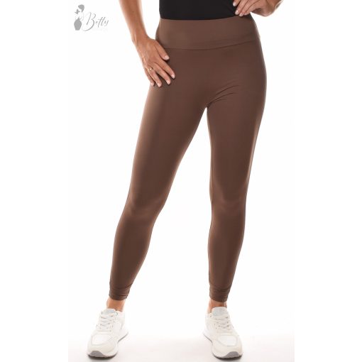 Oldalt dupla csíkos, sztreccses legging S/M, L/XL
