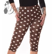 Pöttyös, puha anyagú legging/térdnadrág S/M, L/XL