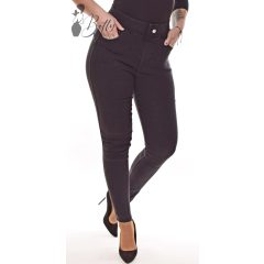   Fekete színű, farmer hatású, sztreccses nadrág S/M, M/L, L/XL