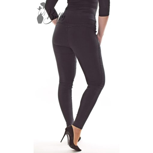 Fekete színű, farmer hatású, sztreccses nadrág S/M, M/L, L/XL