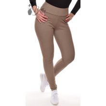 Bordázott anyagú, gumis derekú legging M/L, L/XL, XL/2XL