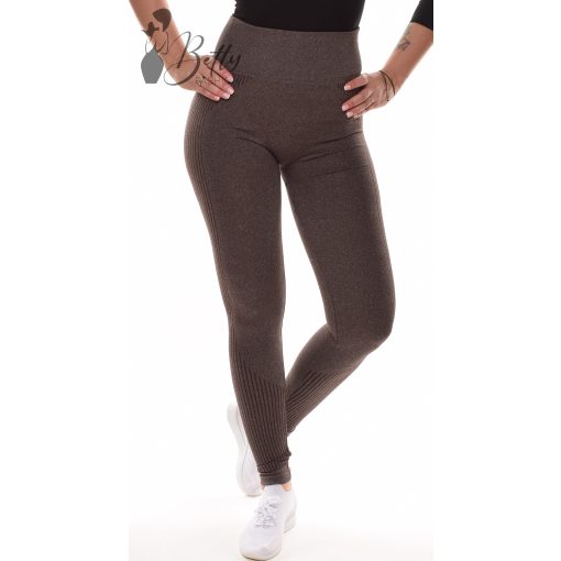 Popsi kiemelő, anyagában mintás legging S/M, L/XL