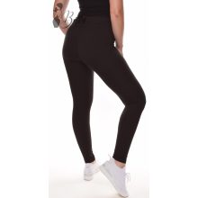 Fekete színű, gumis derekú legging M/L, XL/XXL