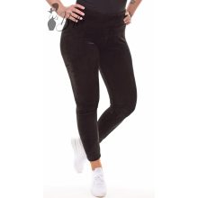 Puha, plüss anyagú, fekete legging M/L, XL/XXL