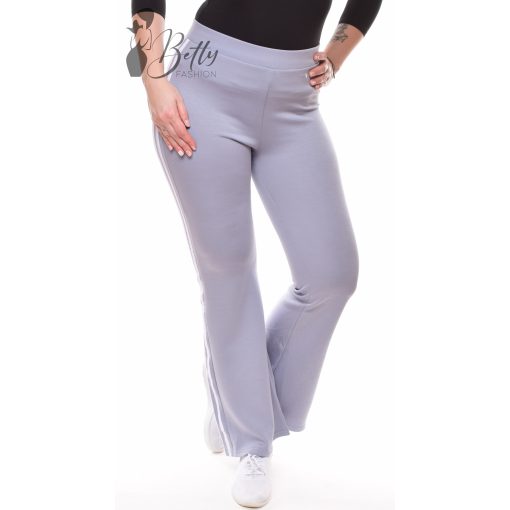 Bővülő szárú, oldalt csíkos nadrág M/L, XL/XXL