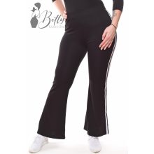 Bővülő szárú, oldalt csíkos nadrág M/L, XL/XXL