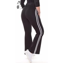 Bővülő szárú, oldalt csíkos nadrág M/L, XL/XXL