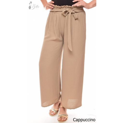 Derékban megkötős, bő szárú, lenge nadrág M/L, XL/XXL