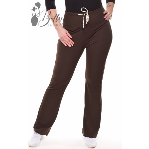 Bővülő szárú, derékban megkötős nadrág M/L, XL/XXL