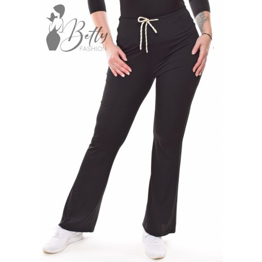 Bővülő szárú, derékban megkötős nadrág M/L, XL/XXL