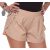 Oldalt átlapolt, dupla anyagú rövidnadrág S/M, L/XL